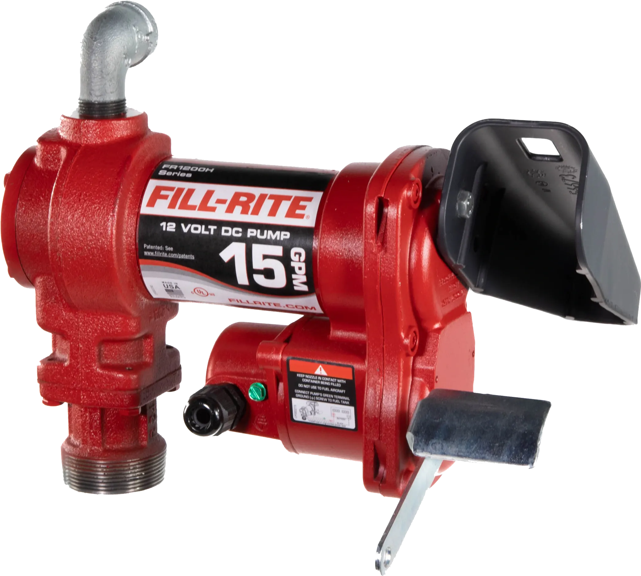 Fill-Rite&#xAE;&#x20;DC&#x20;15&#x20;GPM&#x20;Heavy&#x20;Duty&#x20;Fuel&#x20;Transfer&#x20;Pump&#x20;with&#x20;Battery&#x20;Cable&#x20;and&#x20;Telescoping&#x20;Pipe